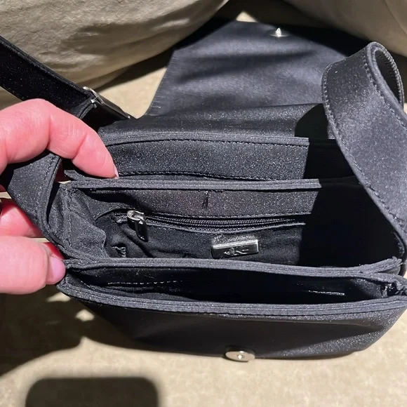 Calvin Klein Black Canvas hand bag - Picture 10 of 15